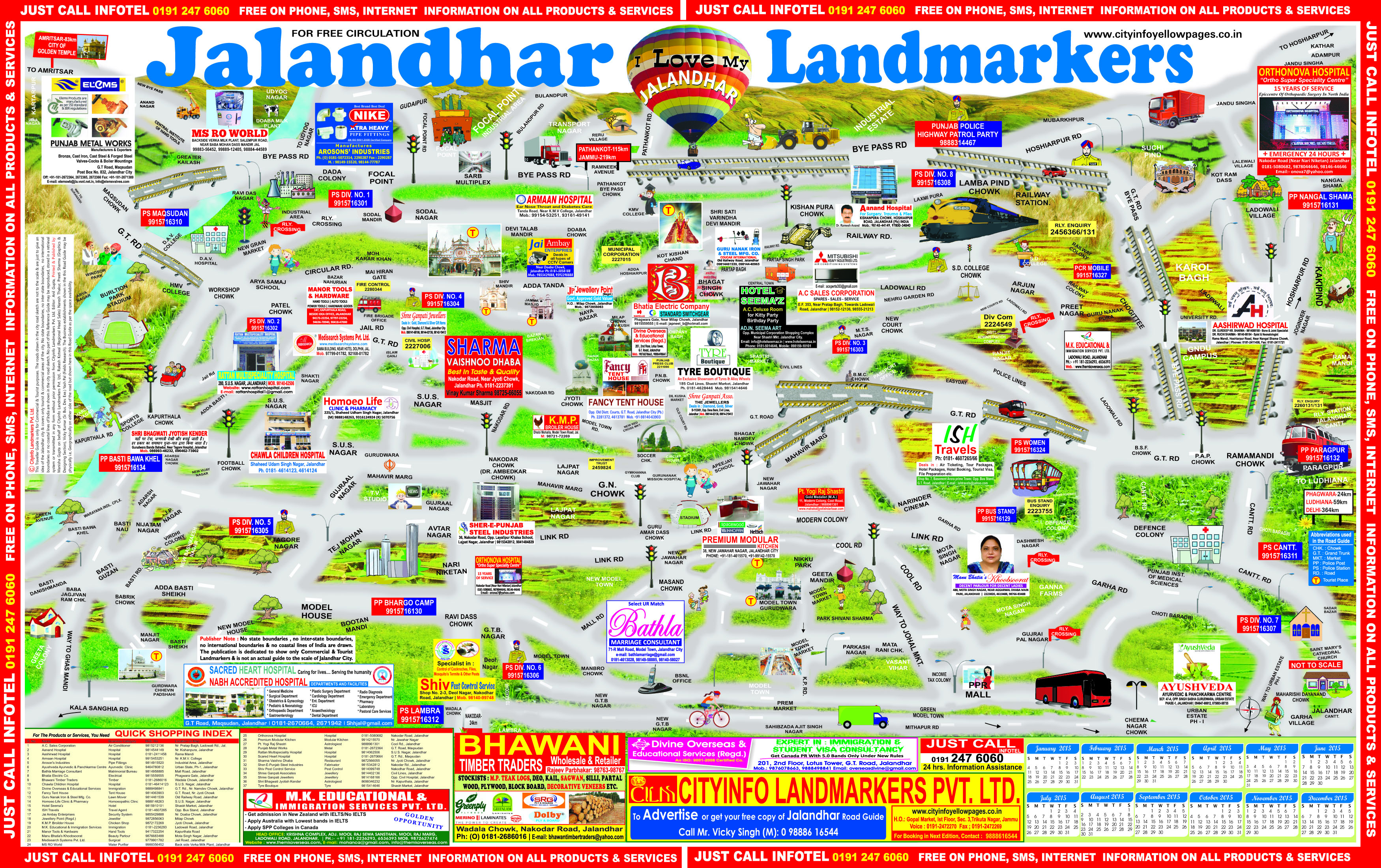 Jalandhar Map