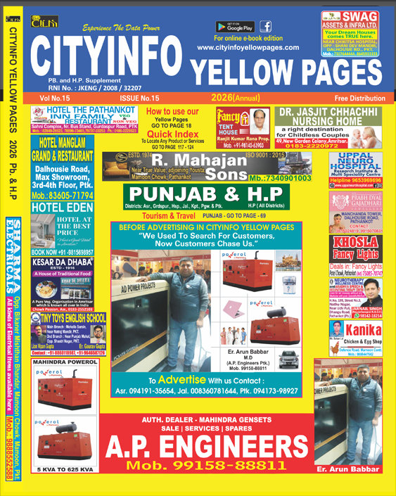 Punjab, Himachal Yellow pages